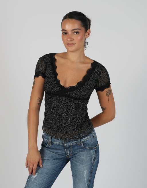 Vintage Saxx Collection XS mesh top in black, 3 of 4