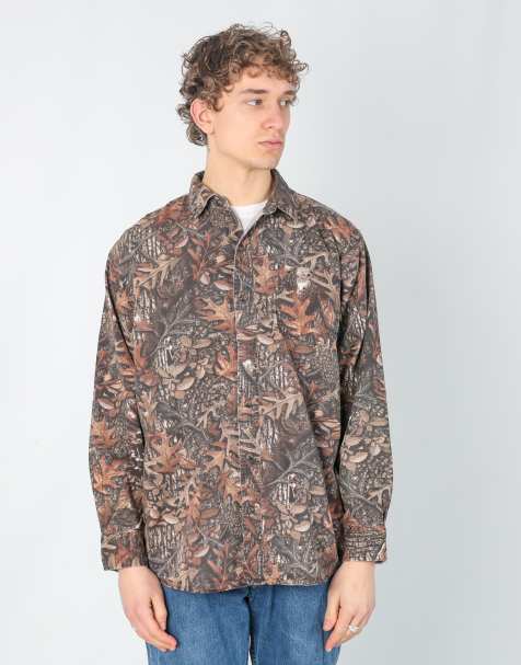 Vintage SCHMIDT l long sleeve shirt in dark green - view 1
