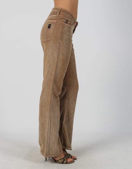 Vintage Seal Kay S cord casual trousers in beige, 2 of 4