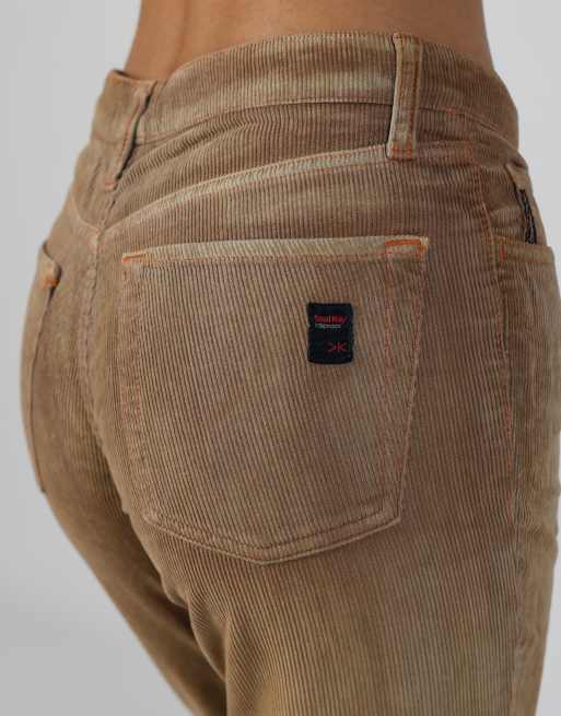 Vintage Seal Kay S cord casual trousers in beige, 4 of 4