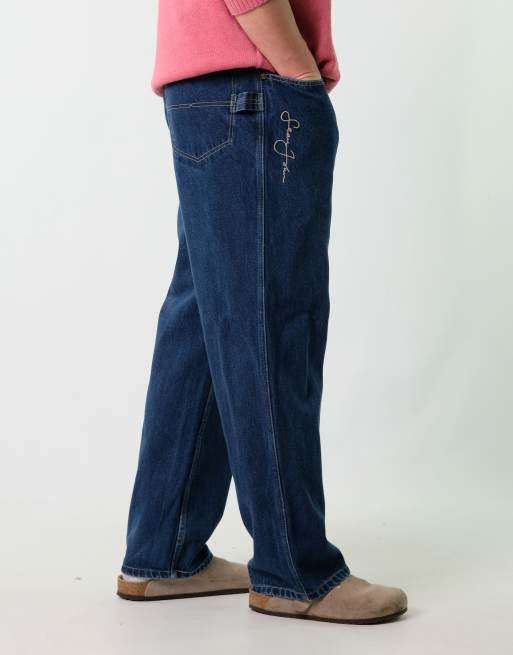 Vintage Sean John 32x30 Denim Hip Hop Baggy Jeans Blue, 4 of 4