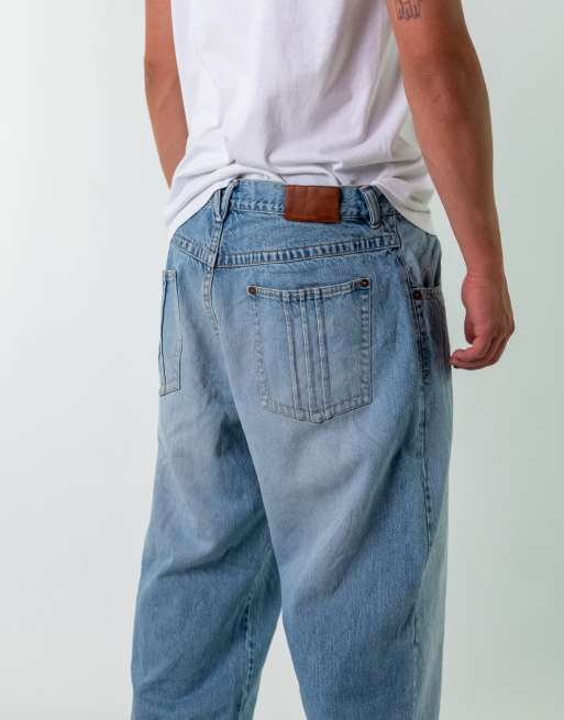 Vintage Sean John 36x32 Denim Hip Hop Jeans Light Blue