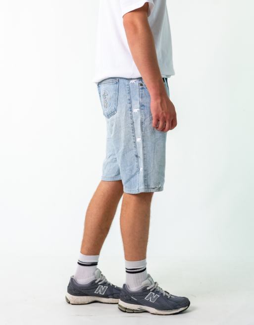 Vintage Sean John 38" Denim Hip Hop Jorts Shorts Blue, 4 of 4