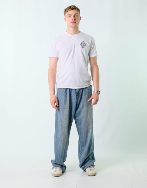 Vintage Sean John 40x32 Denim Hip Hop Baggy Jeans Blue - view 1