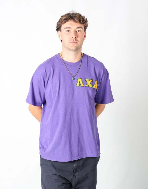 Vintage Security xl t-shirt in purple