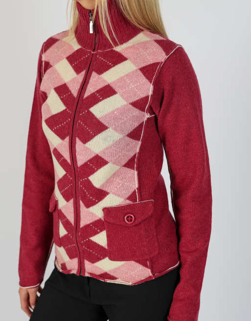 Vintage Seventy S knitted jumper in pink, 4 of 4