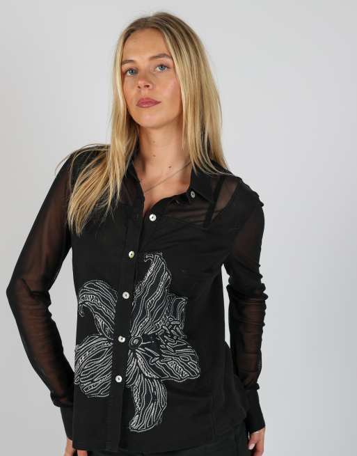 Vintage Sex and Fire S shirt in black, 3 of 4