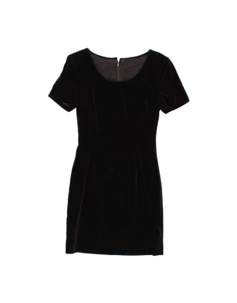 Vintage Sheath Dress UK 4 XS In Black - view 1