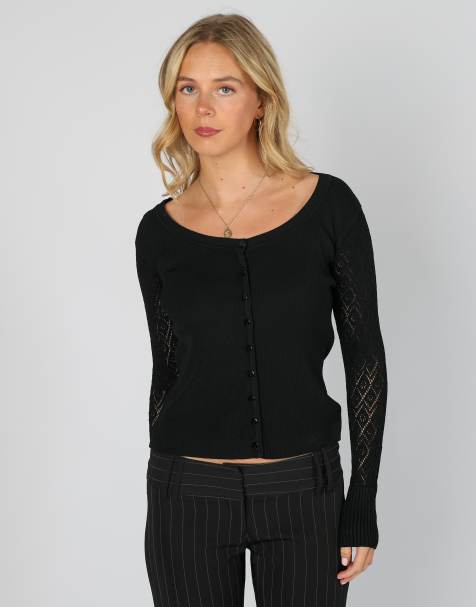 Vintage Silmar S cardigan in black - view 1