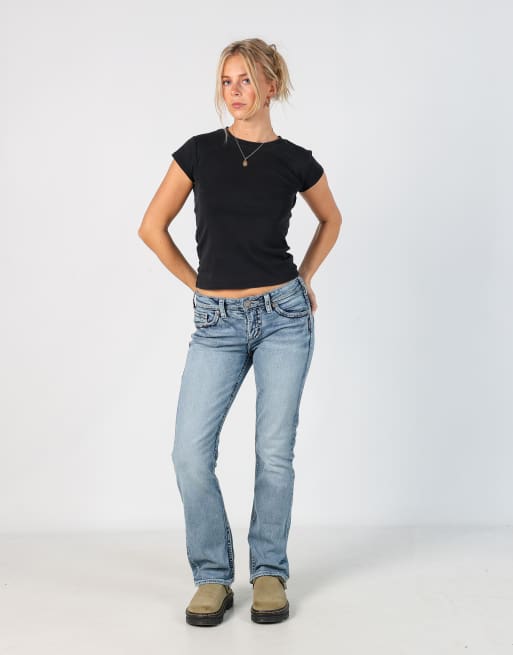 Vintage Silver Jeans 28x31 denim jeans in light blue