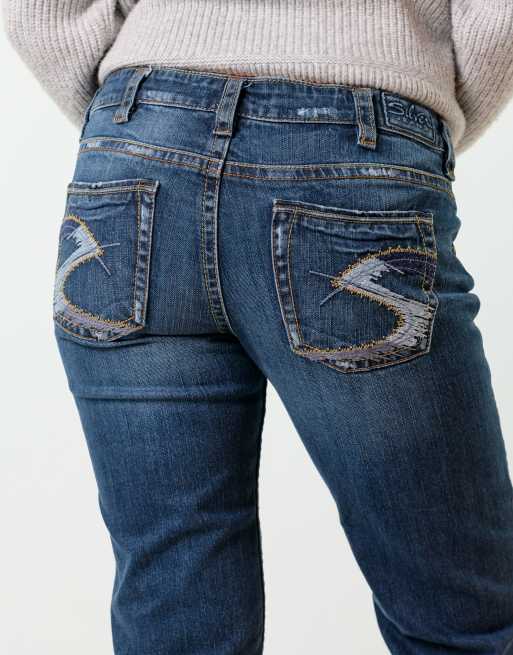 Vintage Silver Jeans 32x34 Denim Jeans Blue