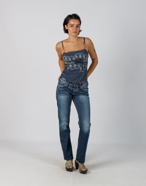 Vintage Silver M bootcut jeans in blue, 1 of 4
