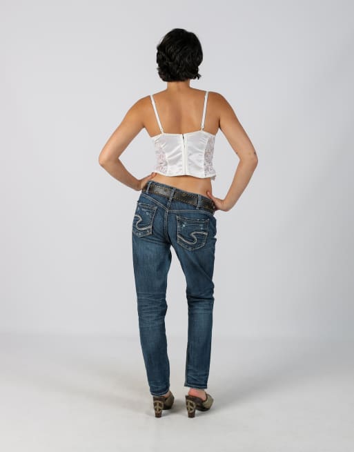 Vintage Silver M bootcut jeans in blue, 3 of 4