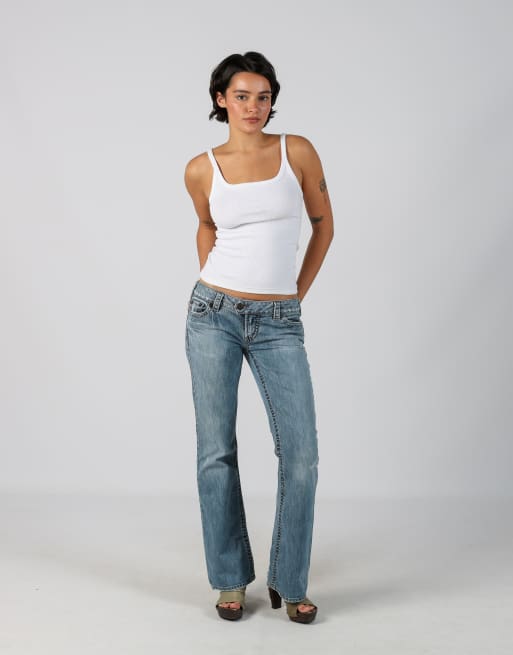 Vintage Silver M bootcut jeans in blue, 3 of 4
