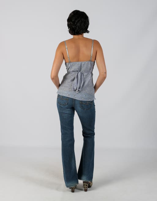 Vintage Silver M bootcut jeans in blue, 3 of 4