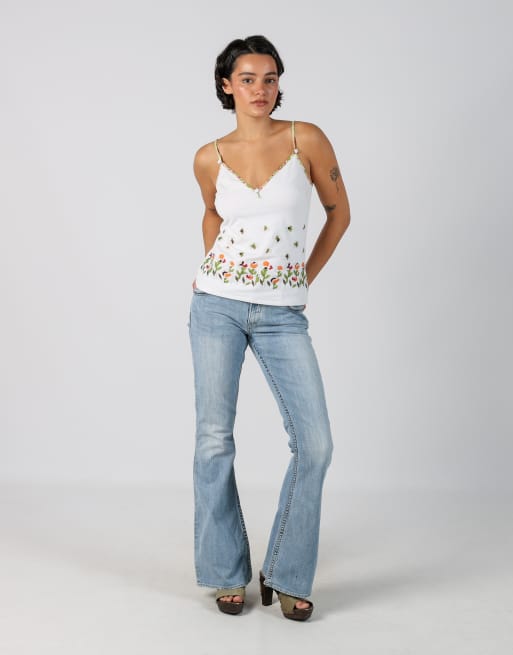 Vintage Silver M bootcut jeans in light blue, 1 of 4