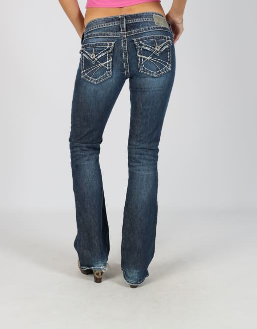 Vintage Silver S bootcut jeans in blue, 4 of 4