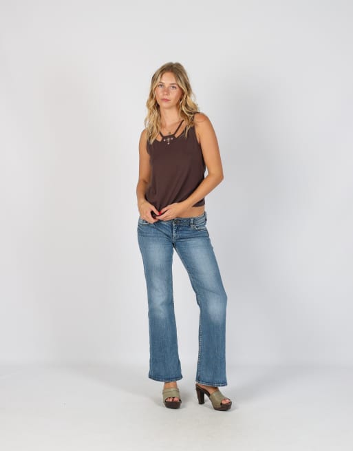 Vintage Silver S bootcut jeans in blue, 1 of 4