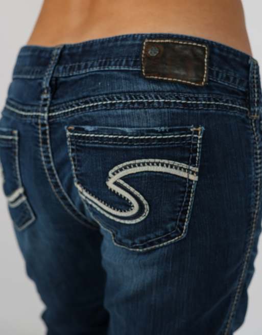 Vintage Silver S bootcut jeans in blue, 4 of 4