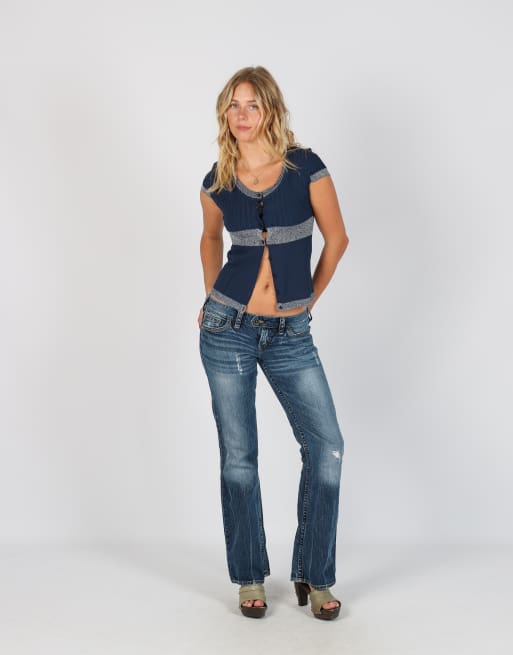Vintage Silver S bootcut jeans in blue, 1 of 4