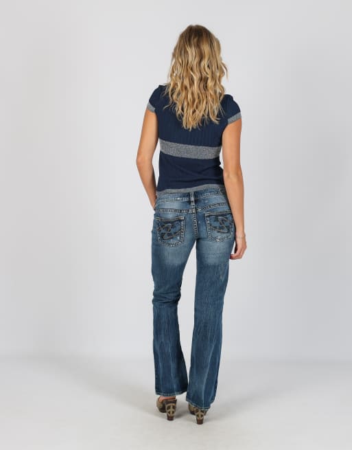 Vintage Silver S bootcut jeans in blue, 3 of 4