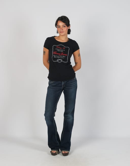 Vintage Silver S bootcut jeans in blue, 1 of 4