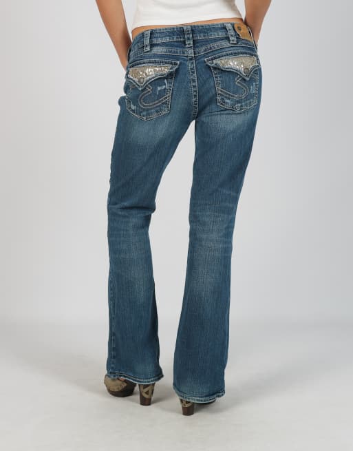 Vintage Silver S bootcut jeans in blue, 2 of 4