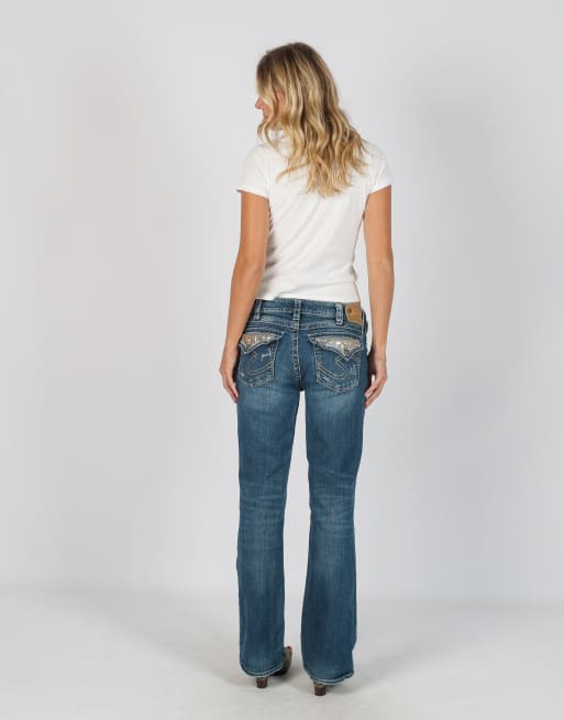 Vintage Silver S bootcut jeans in blue, 3 of 4