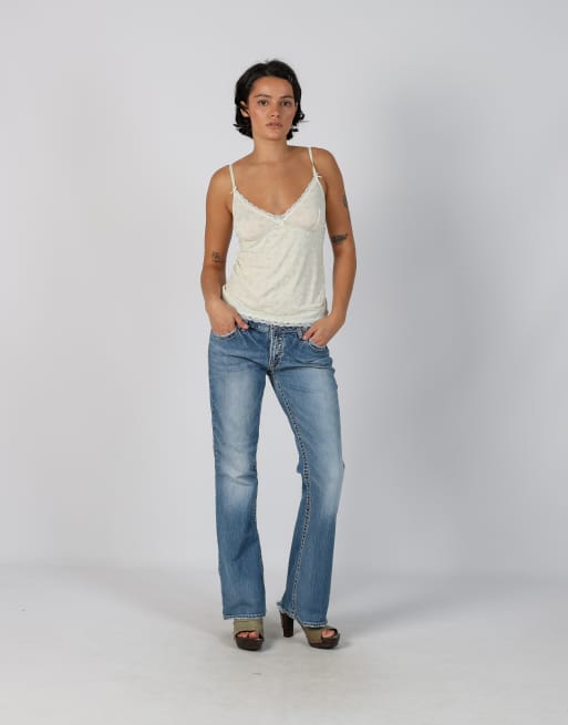 Vintage Silver S bootcut jeans in blue, 1 of 4