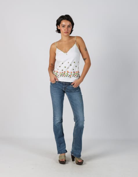 Vintage Silver S bootcut jeans in blue - view 1