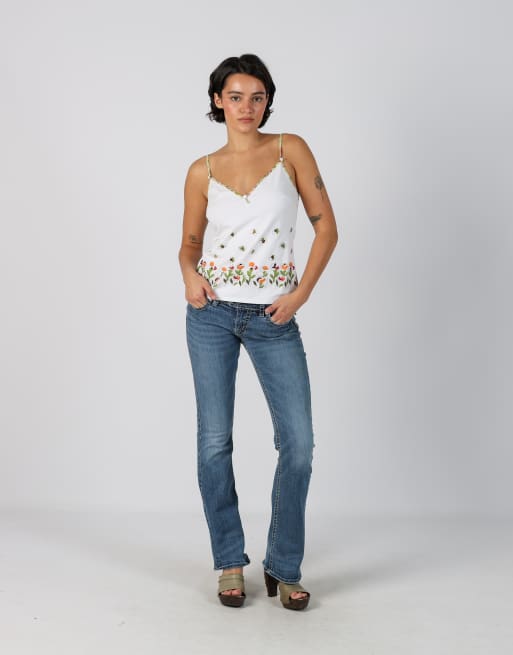Vintage Silver S bootcut jeans in blue, 1 of 4
