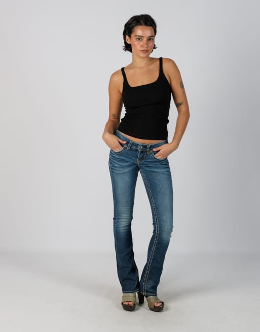 Vintage Silver S bootcut jeans in blue, 1 of 4