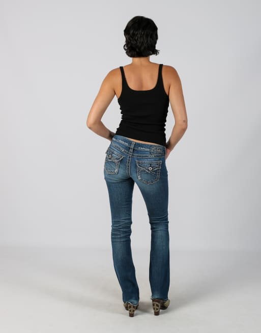 Vintage Silver S bootcut jeans in blue, 3 of 4