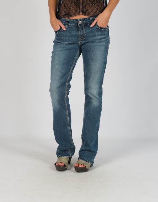 Vintage Silver S straight jeans in blue, 2 of 4
