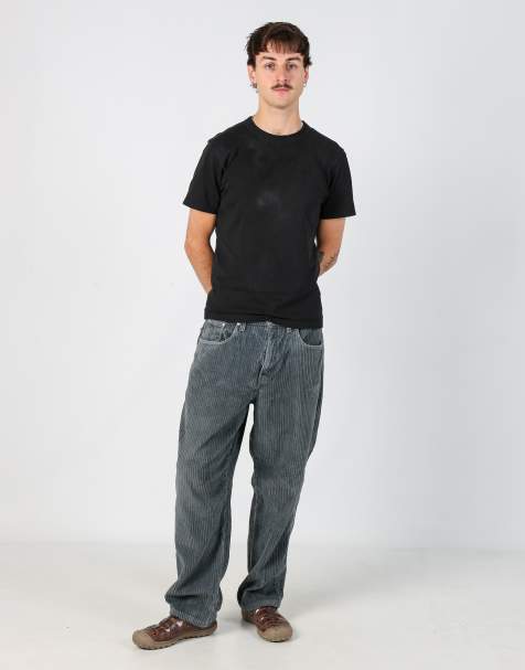 Vintage Silver Tab 33x34 corduroy pants in blue - view 1