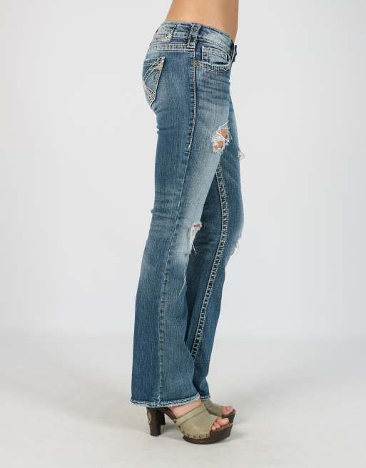 Vintage Silver XS bootcut jeans in blue, 2 of 4
