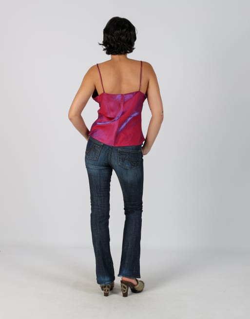 Vintage Silver XS bootcut jeans in blue, 3 of 4