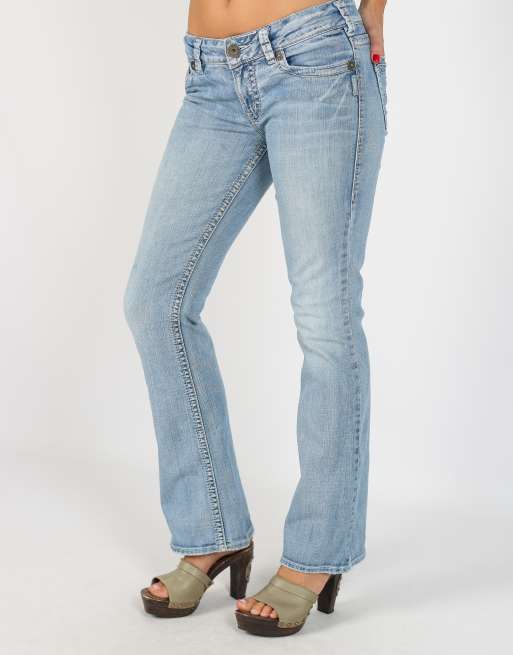 Vintage Silver XS straight jeans in light blue, 2 of 4