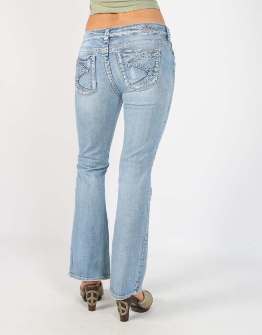 Vintage Silver XS straight jeans in light blue, 4 of 4