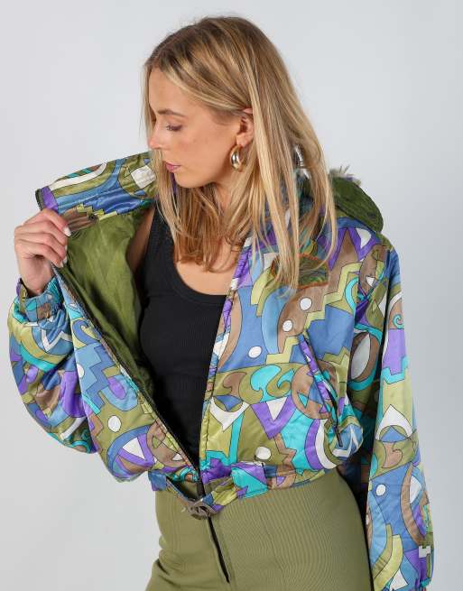 Vintage Silvy S ski suit in dark green, 2 of 4