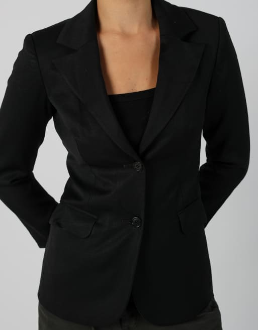 Vintage Sisley S blazer in black, 4 of 4