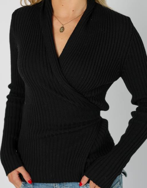 Vintage Sisley S cardigan in black, 4 of 4
