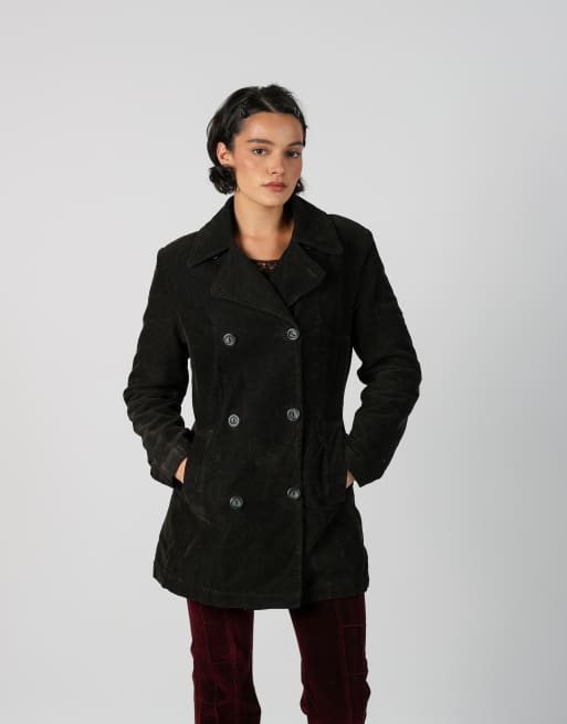 Vintage Sisley S cord jacket in brown, 1 of 4