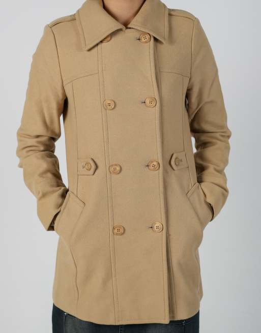 Vintage Sisley S trench coat in tan, 4 of 4