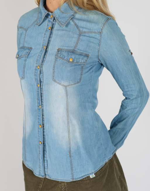 Vintage Sixte XS shirt in light blue, 4 of 4