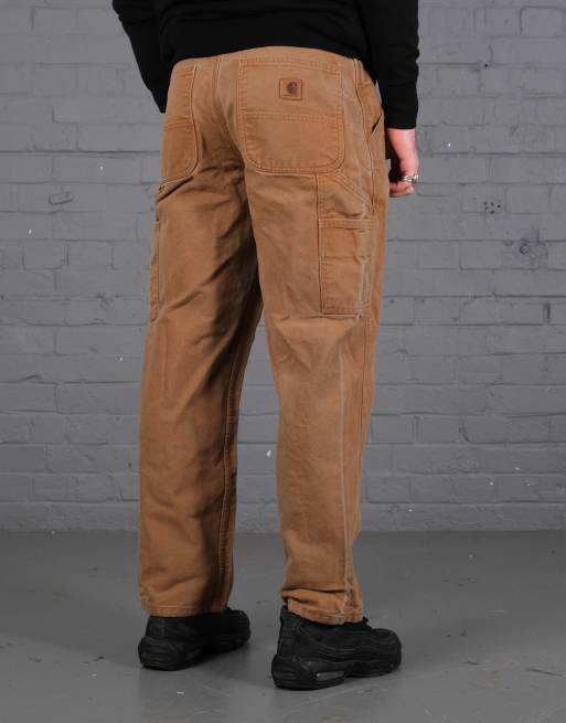 Vintage Size 32 Carhartt Carpenter Jeans in Tan