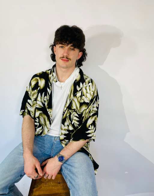 Vintage Size 3XL Hawaiian Short Sleeve Shirt In Multi