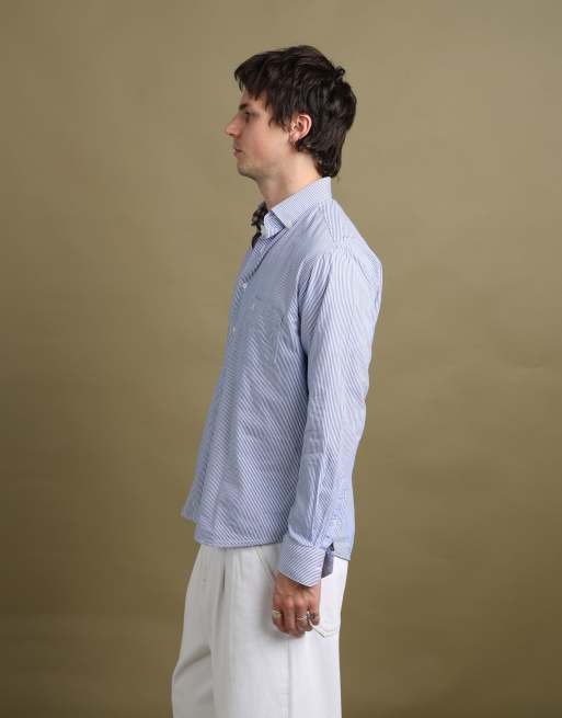 Vintage size L Aquascutum shirt in mid blue, 5 of 7