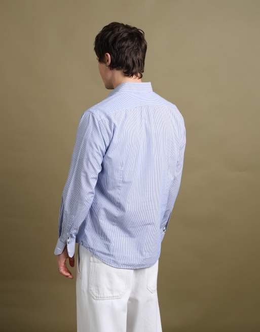 Vintage size L Aquascutum shirt in mid blue, 6 of 7