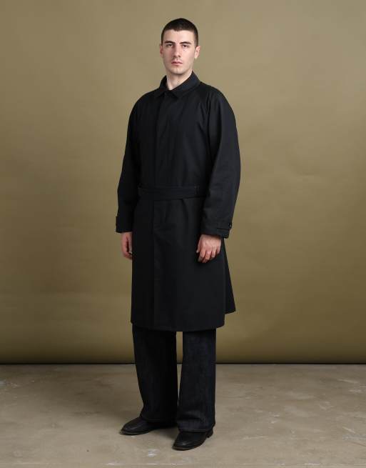 Vintage size L Armani Collezioni overcoat in black, 5 of 7